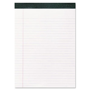 Roaring Spring Paper Products 74713 Recycled Legal Pad, 8 1/2 x 11 3/4 Pad, 8 1/2 x 11 Sheets, 40/Pad, White, Dozen by ROARING SPRING PAPER PRODUCTS