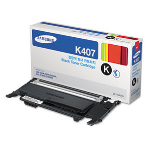 Samsung CLT-K407S CLTK407S (CLT-K407S) Toner, 1,500 Page-Yield, Black by SAMSUNG ELECTRONICS AMERICA, INC.