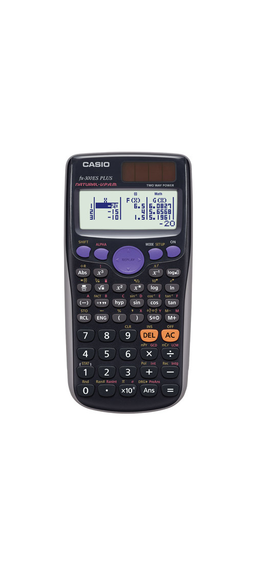 New Casio FX-300ES PLUS-PK Scientific Natural Textbook Display Calculator 