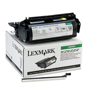 Lexmark International, Inc 1382925 1382925 High-Yield Toner, 17600 Page-Yield, Black by LEXMARK INT'L, INC.
