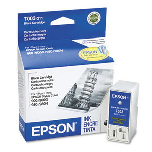 Epson Corporation T003011 T003011 Ink, 840 Page-Yield, Black by EPSON AMERICA, INC.