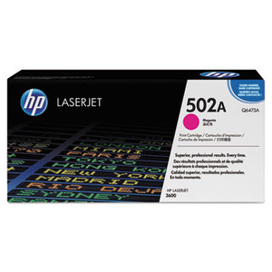 Hewlett-Packard Q6473AG HP 502A, (Q6473A-G) Magenta Original LaserJet Toner Cartridge for US Government by HEWLETT PACKARD SUPPLIES