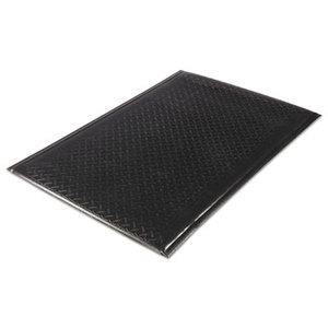 Soft Step Supreme Anti-Fatigue Floor Mat, 24 x 36, Black by MILLENNIUM MAT COMPANY