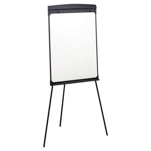 Quartet 67E Magnetic Dry Erase Easel, 27 x 35, White Surface, Graphite Frame by QUARTET MFG.