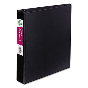 Avery 27350 Durable Binder with Slant Rings, 11 x 8 1/2, 1 1/2", Black by AVERY-DENNISON