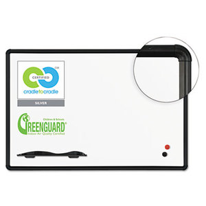 BALT INC. E202PB-T1 Green Rite Dry Erase Board, 36 x 24, White, Black Frame by BALT INC.