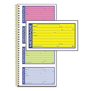 Cardinal Brands, Inc SC1153RB Wirebound Telephone Message Book, Two-Part Carbonless, 200 Forms by CARDINAL BRANDS INC.