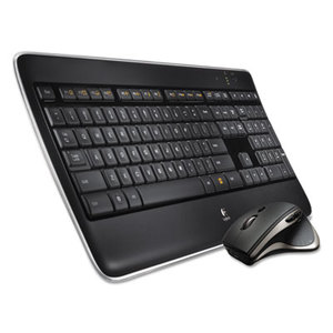 MX800 Wireless Performance Combo, Keyboard/Mouse, USB, Black by LOGITECH, INC.