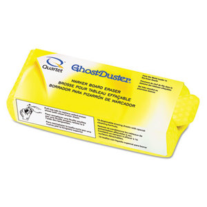 Quartet 920332 GhostDuster Dry Erase Board Eraser w/16 Wipes, Cellulose, 5 1/2w x 2d x 1 1/2h by QUARTET MFG.