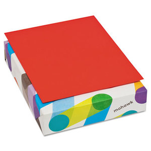 Mohawk Fine Papers, Inc 471608 BriteHue Multipurpose Colored Paper, 20lb, 8 1/2 x 11, Red, 500 Sheets by MOHAWK FINE PAPERS