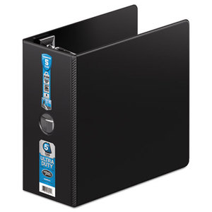 ACCO Brands Corporation W87615 Ultra Duty D-Ring Binder, 5" Cap, Black by WILSON JONES CO.