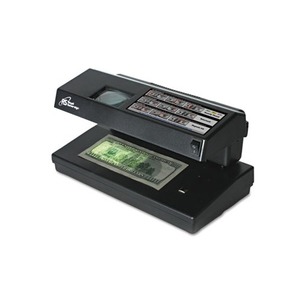 Portable 4-Way Counterfeit Detector, UV, Fluorescent, Magnetic, Magnifier by ROYAL SOVEREIGN INTERNATIONAL