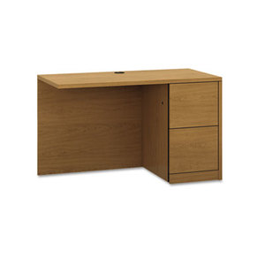 HON COMPANY 105905RCC 10500 Series L Workstation Return, Full-Height Right Ped, 48w x 24d, Harvest by HON COMPANY
