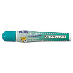 QUALITY PARK PRODUCTS 46068 Dab n' Seal 2Go Moistener Pens, 10 mL, Teal, 2/Pack by QUALITY PARK PRODUCTS