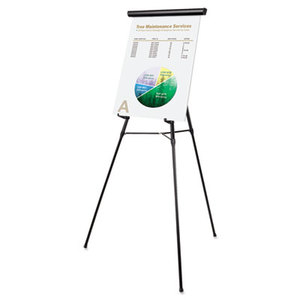 Bi-silque S.A FLX05101MV Telescoping Tripod Display Easel, Adjusts 38" to 69" High, Metal, Black by BI-SILQUE VISUAL COMMUNICATION PRODUCTS INC