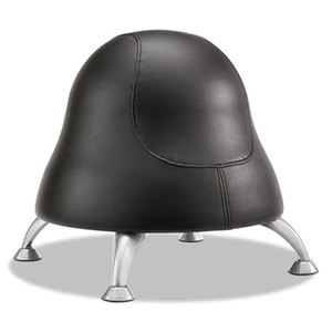 Safco Products 4756BV Runtz Ball Chair, 12" Diameter x 17" High, Black Vinyl by SAFCO PRODUCTS