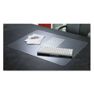 KrystalView Desk Pad with Microban, Matte Finish, 36 x 20, Clear by ARTISTIC LLC