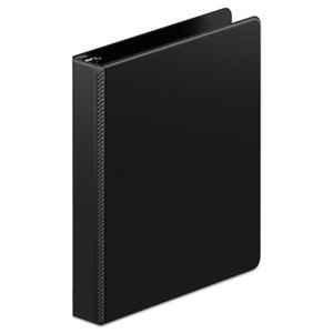 ACCO Brands Corporation W384-14BPP Heavy-Duty D-Ring Binder w/Extra-Durable Hinge, 1" Cap, Black by WILSON JONES CO.