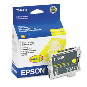 Epson Corporation T044420 T044420 DURABrite Ink, 400 Page-Yield, Yellow by EPSON AMERICA, INC.