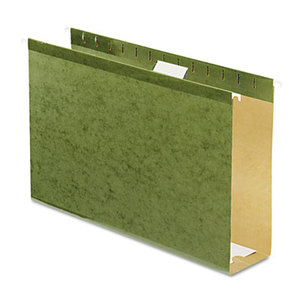 Cardinal Brands, Inc 4153X3 Reinforced 3" Extra Capacity Hanging Folders, Legal, Standard Green, 25/Box by ESSELTE PENDAFLEX CORP.