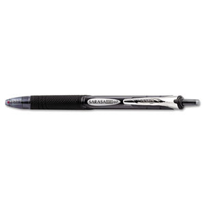 ZEBRA PEN CORPORATION 46410 Sarasa SE Retractable Gel Pen, Black Ink, Medium, Dozen by ZEBRA PEN CORP.