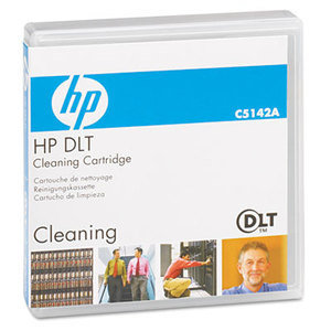 DLT Dry Process Cleaning Cartridge, 20 Uses by HEWLETT PACKARD COMPANY
