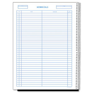 REDIFORM OFFICE PRODUCTS 50-111 Wirebound Call Register, 8 1/2 x 11, 3, 700 Forms/Book by REDIFORM OFFICE PRODUCTS