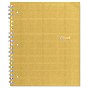 Recycled Notebook, College Ruled, 8 1/2 x 11, 80 Sheets, Perforated, Assorted by MEAD PRODUCTS