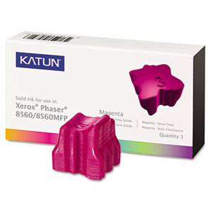 Katun Corporation 37992 KAT37992 Phaser 8560 Compatible, 108R00724 Solid Ink, 3400 Yld, 3/Box, Magenta by KATUN CORPORATION