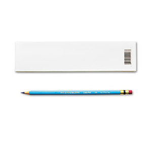 Sanford, L.P. 20028 Col-Erase Pencil w/Eraser, Non-Photo Blue Lead/Barrel, Dozen by SANFORD