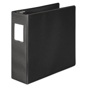 ACCO Brands Corporation W383-49NHBV 383 Basic D-Ring Binder, 3" Cap, Black by WILSON JONES CO.