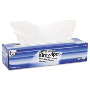 Kimberly-Clark Corporation 34721 KIMWIPES, Tissue, 14 7/10 x 16 3/5, 90/Box, 15 Boxes/Carton by KIMBERLY CLARK