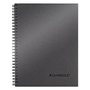 MeadWestvaco 45008 Side-Bound Guided Business Notebook, 7 1/4 x 9 1/2, Platinum, 80 Sheets by MEAD PRODUCTS