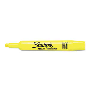 Sanford, L.P. 1920938 Accent Tank Style Highlighter, Chisel Tip, Fluorescent Yellow, 36/Box by SANFORD