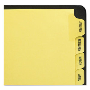 Avery 11307 Preprinted Laminated Tab Dividers w/Gold Reinforced Binding Edge, 12-Tab, Letter by AVERY-DENNISON