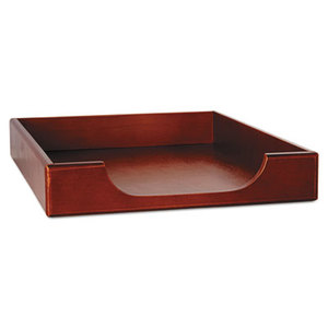 ROLODEX 23360 Wood Tones Legal Desk Tray, Wood, Mahogany by ROLODEX