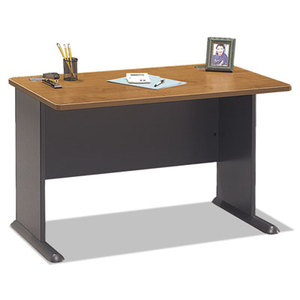 Bush Industries, Inc WC57448 Series A Collection 48W Desk, Natural Cherry by BUSH INDUSTRIES