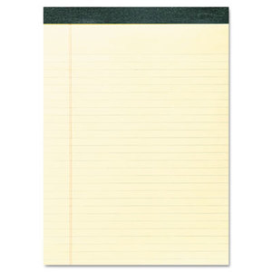 Roaring Spring Paper Products 74712 Recycled Legal Pad, 8 1/2 x 11 3/4 Pad, 8 1/2 x 11 Sheets, 40/Pad, Canary, Dozen by ROARING SPRING PAPER PRODUCTS