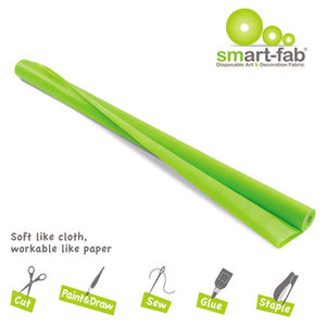 Smart-Fab 1U384804056 Smart Fab Disposable Fabric, 48 x 40 roll, Apple Green by SMART-FAB INC