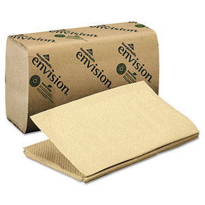 Georgia Pacific Corp. 23504 1 Fold Paper Towel, 10 1/4 x 9 1/4, Brown, 250/Pack, 16 Packs/Carton by GEORGIA PACIFIC