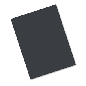 PACON CORPORATION 103472 Riverside Construction Paper, 76 lbs., 18 x 24, Black, 50 Sheets/Pack by PACON CORPORATION