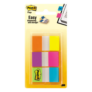 3M 680-EG-ALT Page Flags in Portable Dispenser, Assorted Brights, 60 Flags/Pack by 3M/COMMERCIAL TAPE DIV.