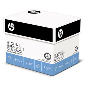 Hewlett-Packard 11210-3 Office Ultra-White Paper, 92 Bright, 20lb, 8-1/2 x 11, 500/Ream, 5/Carton by HEWLETT PACKARD COMPANY