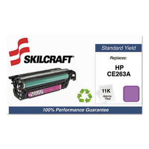 NIB - NISH SKL-CE263A CE263A (CE263A) Compatible Reman Toner, 11000 Page-Yield, Magenta by NIB - NISH