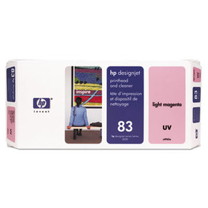 Hewlett-Packard C4965A C4965A (HP 83) UV Printhead & Cleaner, UV Light Magenta by HEWLETT PACKARD COMPANY