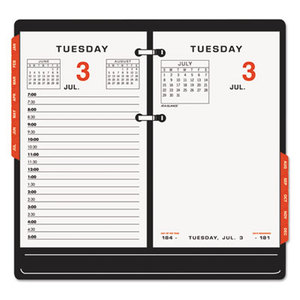 AT-A-GLANCE E017-50 Two-Color Desk Calendar Refill, 3 1/2 x 6, 2016 by AT-A-GLANCE