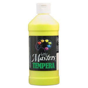 Tempera Paint, Yellow, 16 oz by ROCK PAINT DISTRIBUTING CORP.
