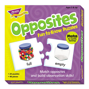 Fun to Know Puzzles, Opposites by TREND ENTERPRISES, INC.