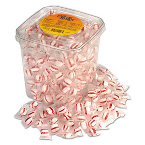 Candy Tubs, Peppermint Puffs, 44oz by OFFICE SNAX, INC.