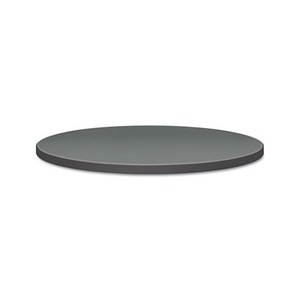 HON COMPANY 1321A9S Self-Edge Round Hospitality Table Top, 36" Dia., Steel Mesh/Charcoal by HON COMPANY